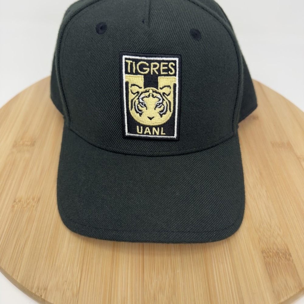 Tigres UANL Hat Cap Snap Back Boys One Size Black Soccer Football Adidas